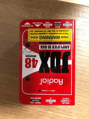 Radial JDX 48 Reactor DI Box