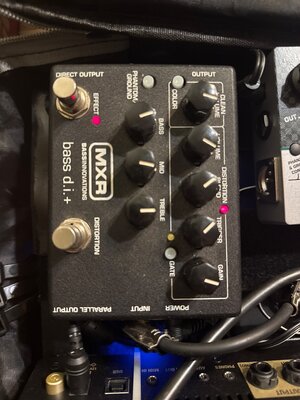 MXR DI + Bass preamp