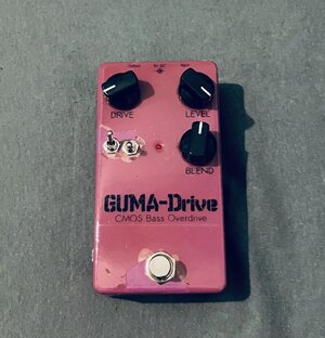 Verzerrer GUMA-Drive Bodenpedal b3k-Clone