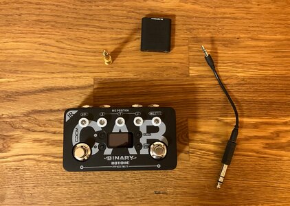 Hotone Binary IR CAB - IR-Loader CAB-Sim samt Bluetooth-Adapter
