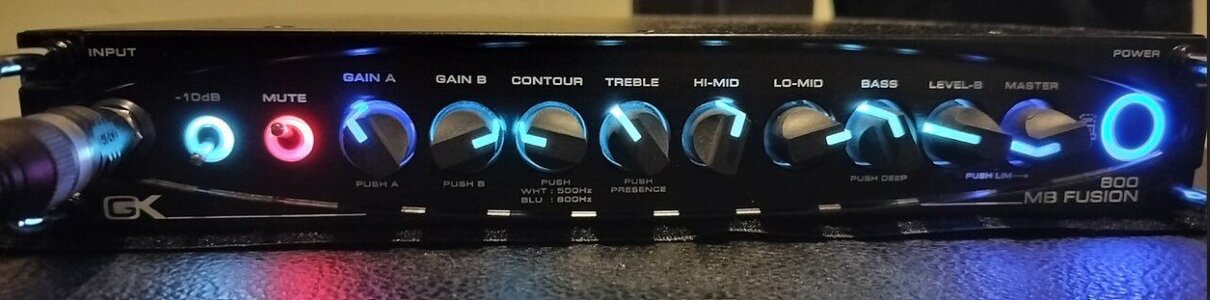 Gallien-Krueger MB 800 Fusion basshead