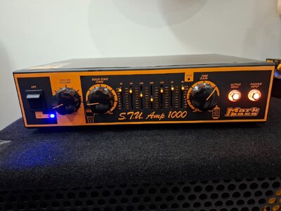 Markbass S.T.U. 1000W Bass Verstärker mit Tasche