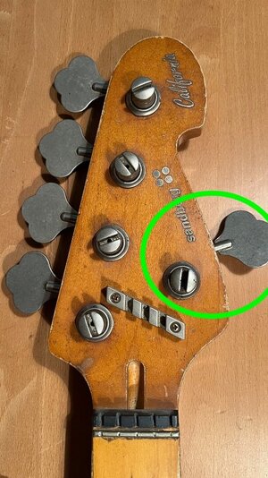 Sandberg California I Machine Head Stimm-Mechanik Rechts