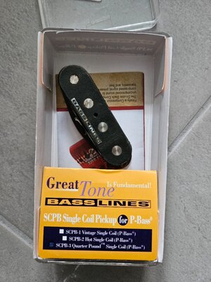 Basslines (Seymour Duncan) SCPB3 single coil PU