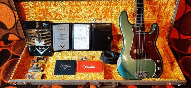 Fender Custom Shop Precision Bass 61 Relic ASWG - Baujahr 2021