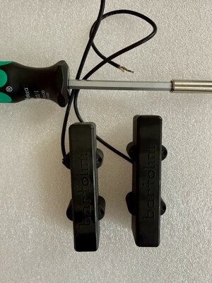 Bartolini 59CBJS 5-String Classic Set Tonabnehmer