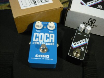 Help!! Comp-Shootout Okko Coca Comp - Keeley Mini Compressor