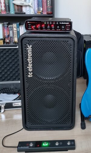 TC Electronic RH 450 Bass Amp + RS 212 und Fußschalter