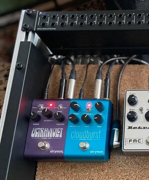 Strymon Cloudburst und Ultraviolet (Reverb und Vibe)