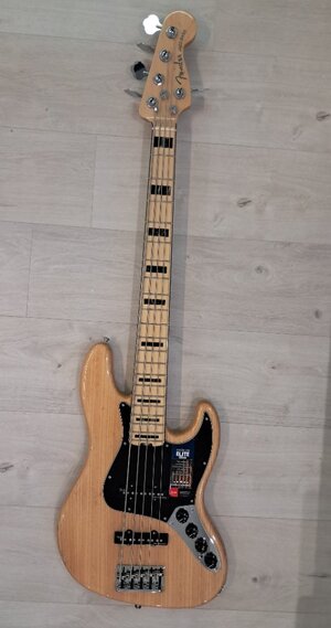 Fender Elite  American Jazz Bass V, 2019