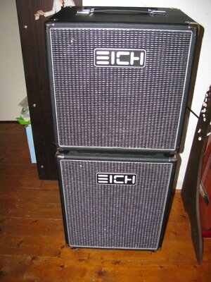 Eich BC 112 pro mit Eich XS 210/8ohm Wohnzimmerstack
