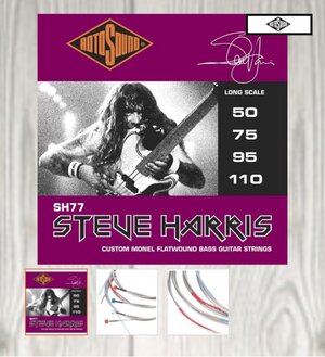 Steve Harris Signature Flatwound Strings
