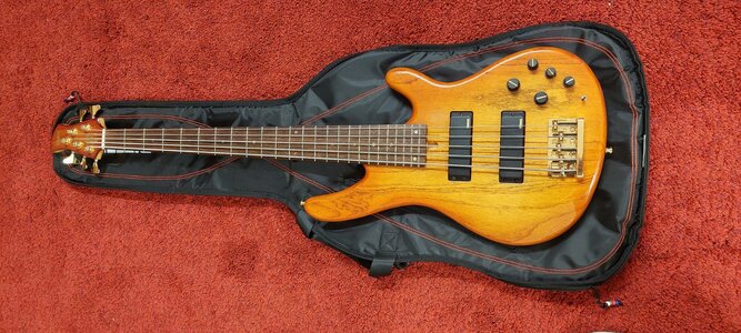 Yamaha TRB II 5-string, Japan! 1990er, Farbe Amber