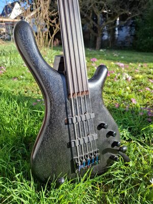 Mayones BE-5 Custom 5  fretless