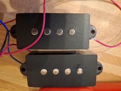 Precisionbass-Pickups aus P-Bass-Kopie von Marathon Made in Korea