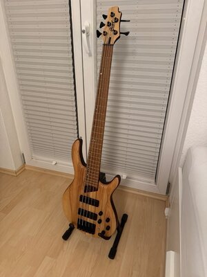 Cort Artisan B5 Element Open Pore Natural