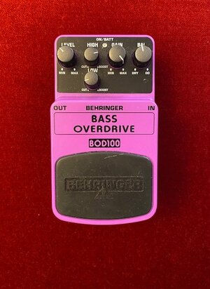 Behringer Bass Overdrive BOD100