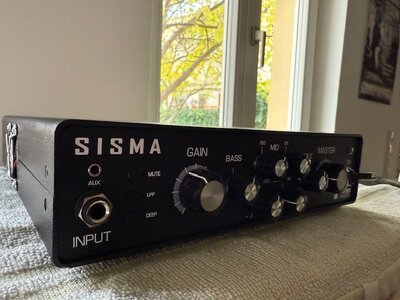 Jad Freer Sisma (MINT-condition, 1. Hand, Hybrid Tube/Class-G Bass Head)