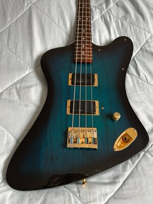 Burny ZB-85 Made in Japan Thunderbird Fernandes Bassgitarre