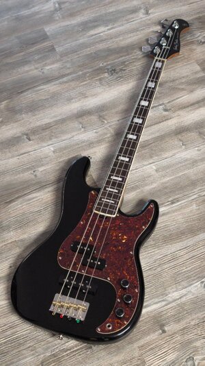 Harley Benton Bass MV4-PJ, Black