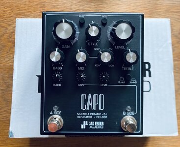 JAD FREER CAPO // Preamp - DI - fx loops // super Zustand 🖤🤍🖤