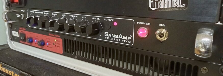 Tech21 Sansamp RBI 19" Bass Preamp
