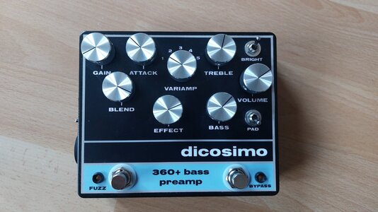 DiCosimo 360+ Acoustic in a Pedal
