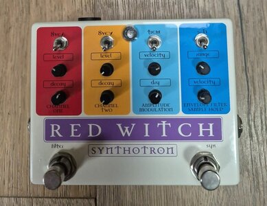 Red Witch Synthotron (dual analog guitar synth)