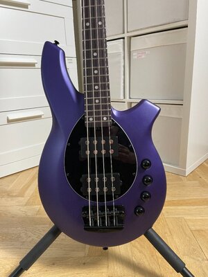 Sterling by Music Man Bongo 4 Firemist Purple Satin