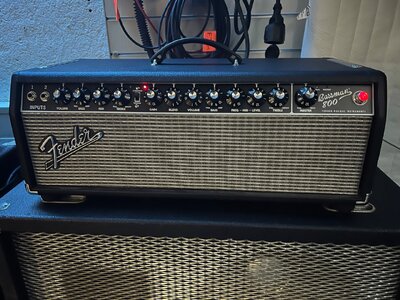 Fender Bassman 800 Topteil Bassverstärker ink. Zubehör