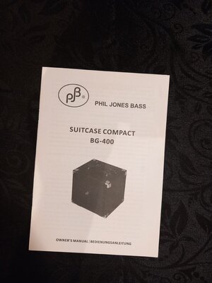Phil Jones Suitcase Compact BG400