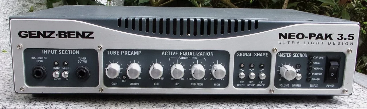 Genz-Benz Neo-Pak 3.5 Hybrid Amp, Topteil, VERKAUFT !