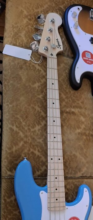 Squier Sonic P Bass Neck - Neu - Jazz Bass Maße