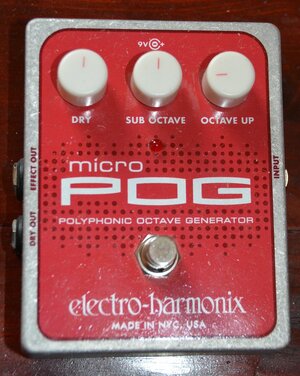 micro POG von electro-harmonix Bassoktaver