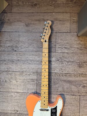 Tausche Fender Limited Edition Player Telecaster MN 2023 - Pacific Peach