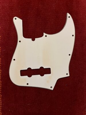 Original 1998er Jazz Bass Pickguard