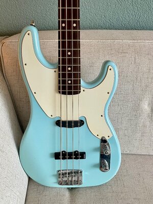 Einzigartiger Tino Tedesco Custom-Bass, NP über Euro 4000.-