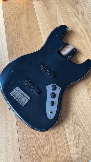 MJT jazz bass body replacement relic