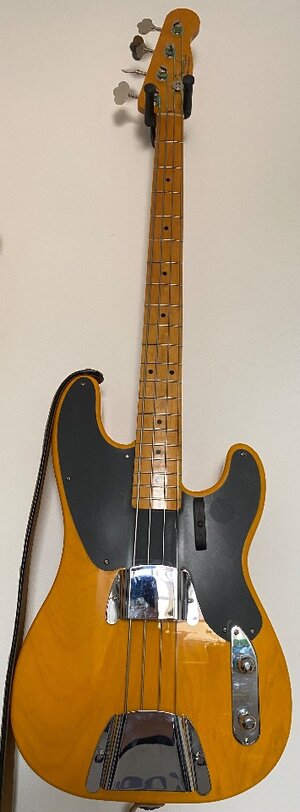 51‘er Reissue Fender Precision CIJ mit Seymour Duncan Custom Pickup (Sting/ZZ Top)