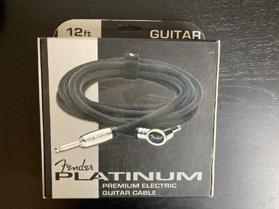 Fender Platinum Instrumenten Kabel 3,5 m