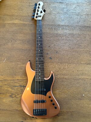 De Gier Bebop Glenn Gaddum Signature 6 string (wie neu!! 3.9 – 4 kg leicht!)