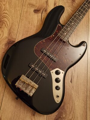 SQUIER CV (classic Vibe) '60s Jazzbass, ERSTE SERIE, in schwarz!