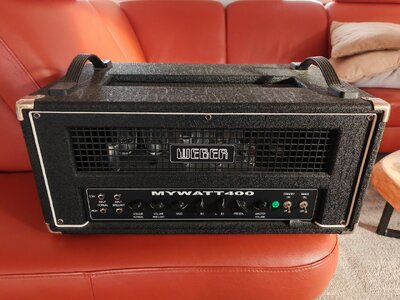 Weber Mywatt 400 Bassverstärker Bass Amp Tube Vollröhre No.2