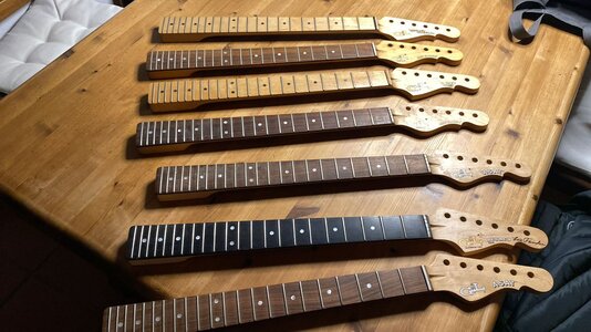 7 G&L - Gitarren-Necks