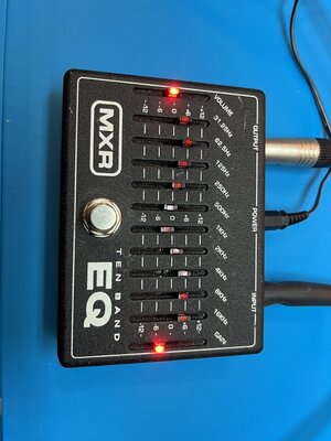 MXR Ten-band EQ, black-face edition