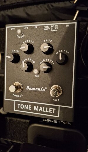 Demonfx Tone Mallet Aguilar Tone Hammer Klon