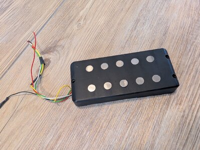 Bassculture Alnico Pickup Humbucker Music Man Stingray 5 String