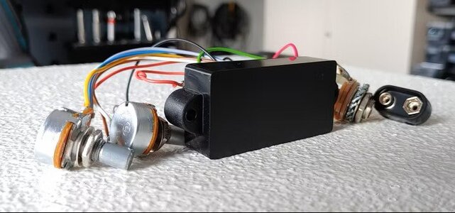 Rheingold BP2 - Modul komplett verdrahtet 5 Poti