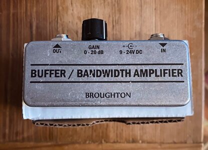 BROUGHTON BUFFER / BANDWIDTH AMPLIFIER // technisch 1A
