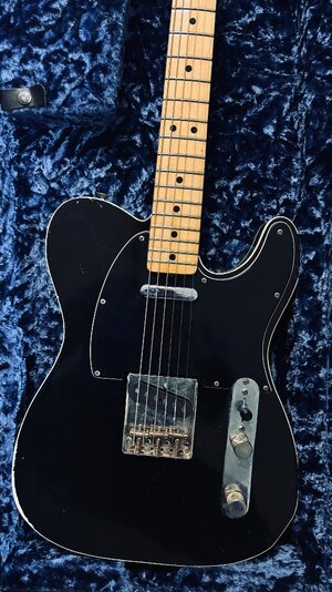 Fender Telecaster 1978 black duco Custom Neuaufbau aus der Hillbrand Werkstatt